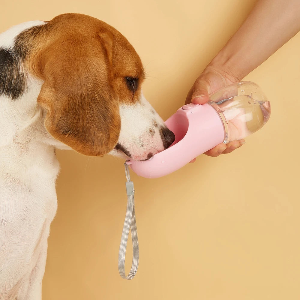 Portable Dog Water Bottle – Leakproof Travel Drinking Cup