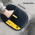 Pet Hair Removal Gloves – Reusable Silicone Grooming Tool