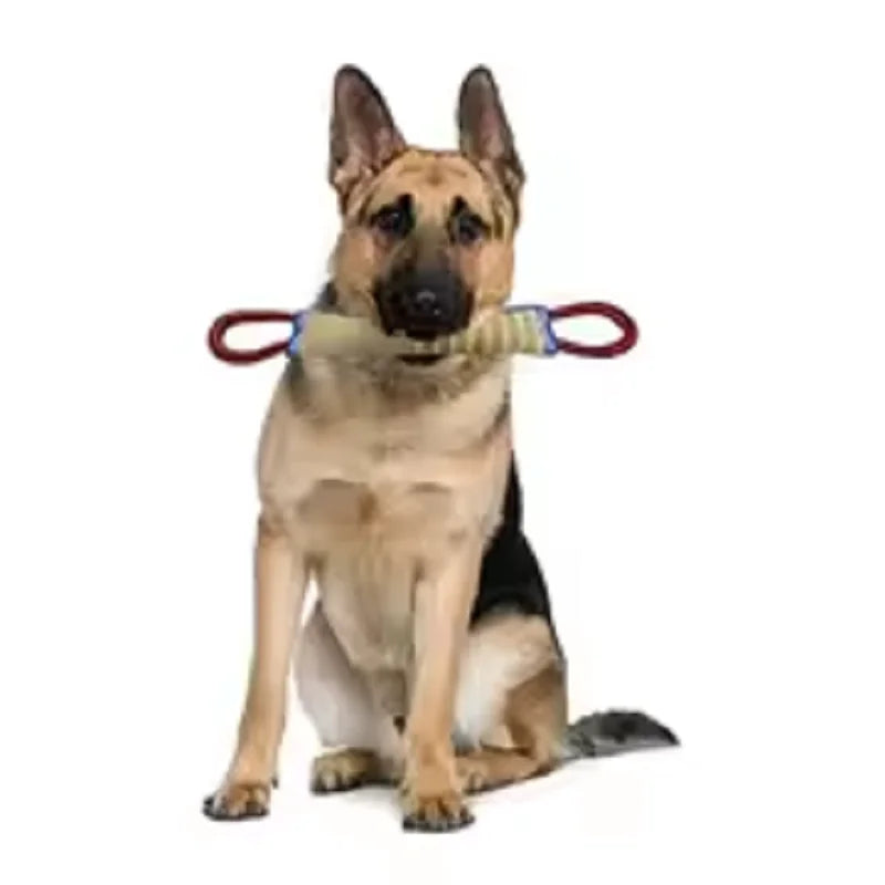 Coarse Jute Chew Sticks for Dogs Training Molar Pick up German Shepherd Dog Chew Pillows Durable Dog Toys