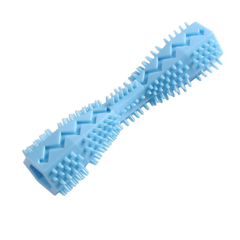 Dog Teething Toy, TPR Chew Stick & Treat Dispensing Toy