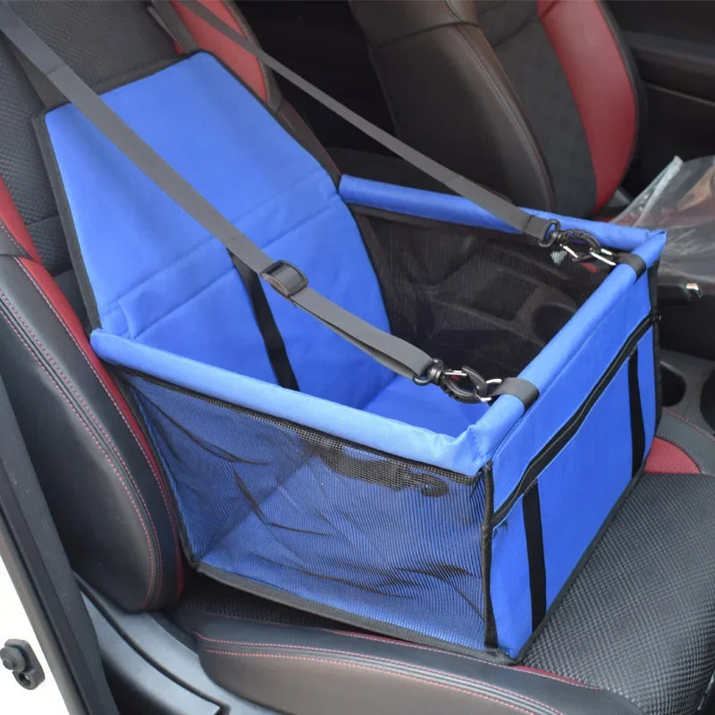 Dog Car Seat Cover – Folding Pet Travel Mat with Storage Bag