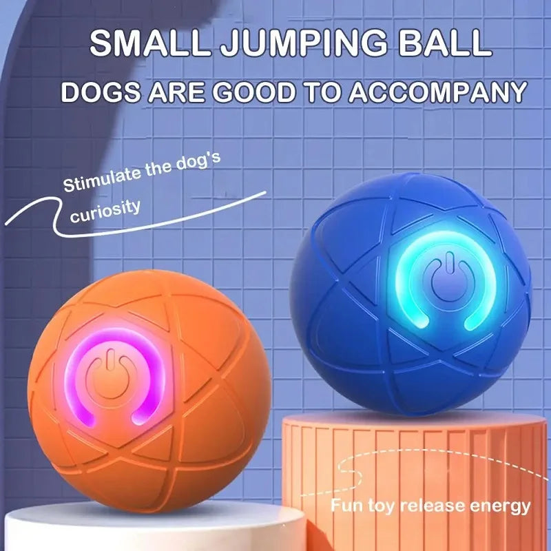 Interactive Dog Ball – Automatic Rolling Rechargeable Toy