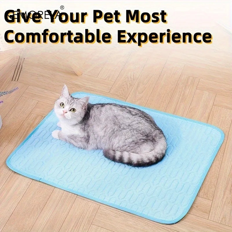 Dog Cooling Mat – Breathable Summer Pet Bed for All Sizes