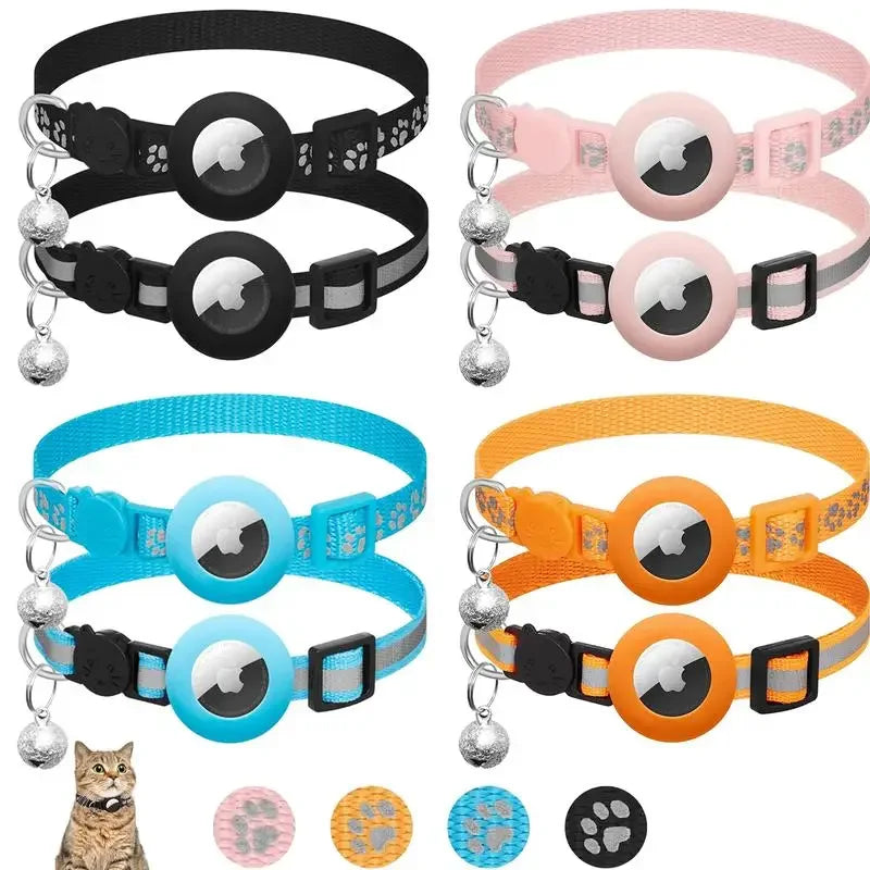 at Collar with AirTag Holder