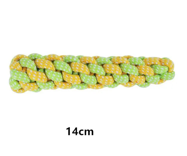 Rope Dog Toy, Cotton Chew & Interactive Dental Cleaning Toy