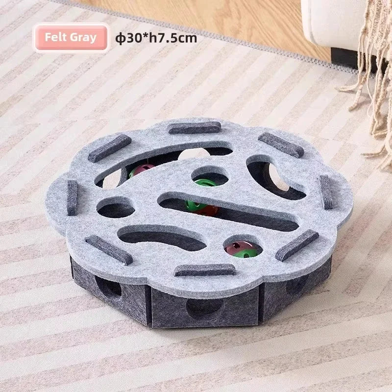 Cat Puzzle Toy Interactive Exercise Ball Toy for Indoor Cats