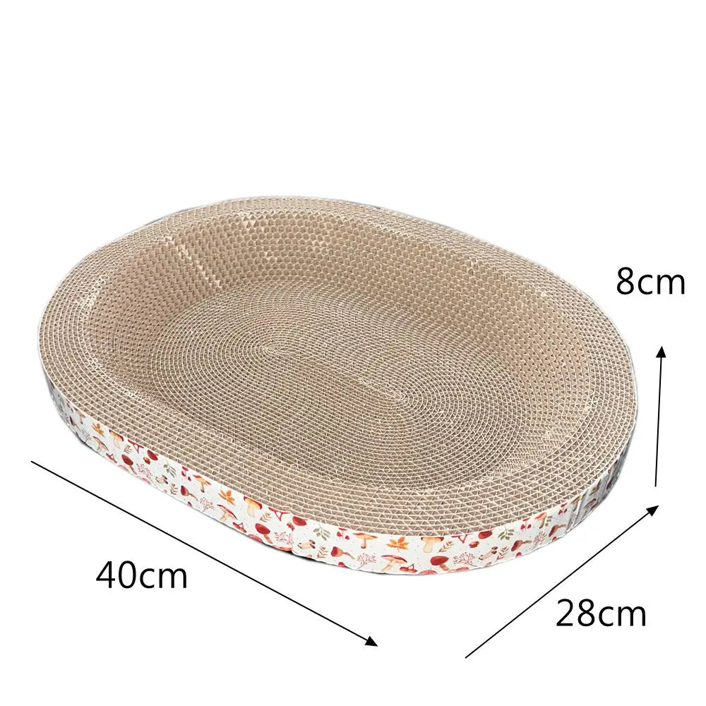 Cat Scratching Board – Corrugated Paper Cat Scratcher & Bed