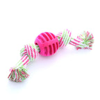 Dog Rope Ball Toy – Double Knot Chew Toy for Dogs