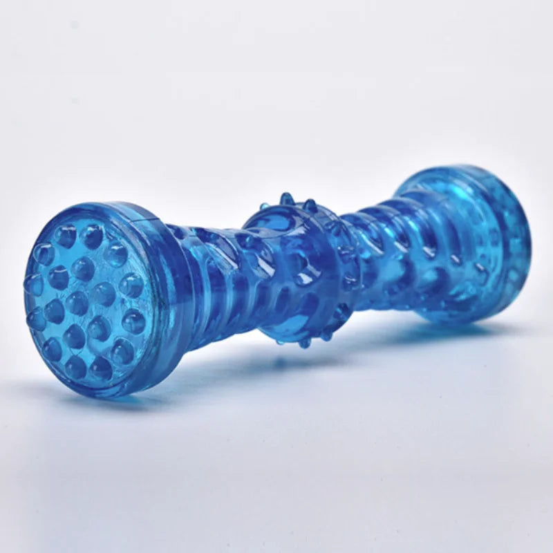 Dog Teething Toy, TPR Chew Stick & Treat Dispensing Toy