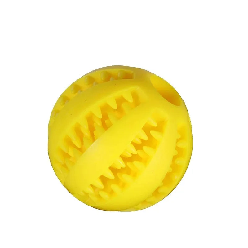 Dog Chew Ball – Natural Rubber Treat & Interactive Toy