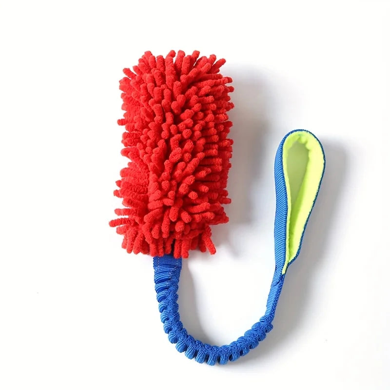 Plush Dog Chew Toy – Interactive Tug & Pulling Rope