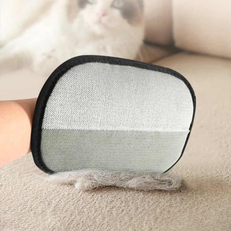 Pet Grooming Gloves, Dog & Cat Hair Remover Brush