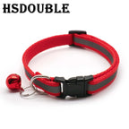 Reflective Cat Collar with Bell, Adjustable Breakaway 2-Pack