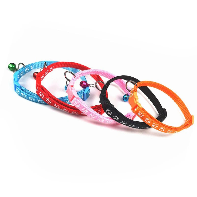 Cat Bell Collar Adjustable Pet Collar with Bell for Everyday Wear