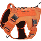 Tactical Dog Harness with Handle, Adjustable No-Pull Dog Vest