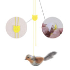 Lifelike Bird Cat Toy – Feather Plush Teaser for Kittens