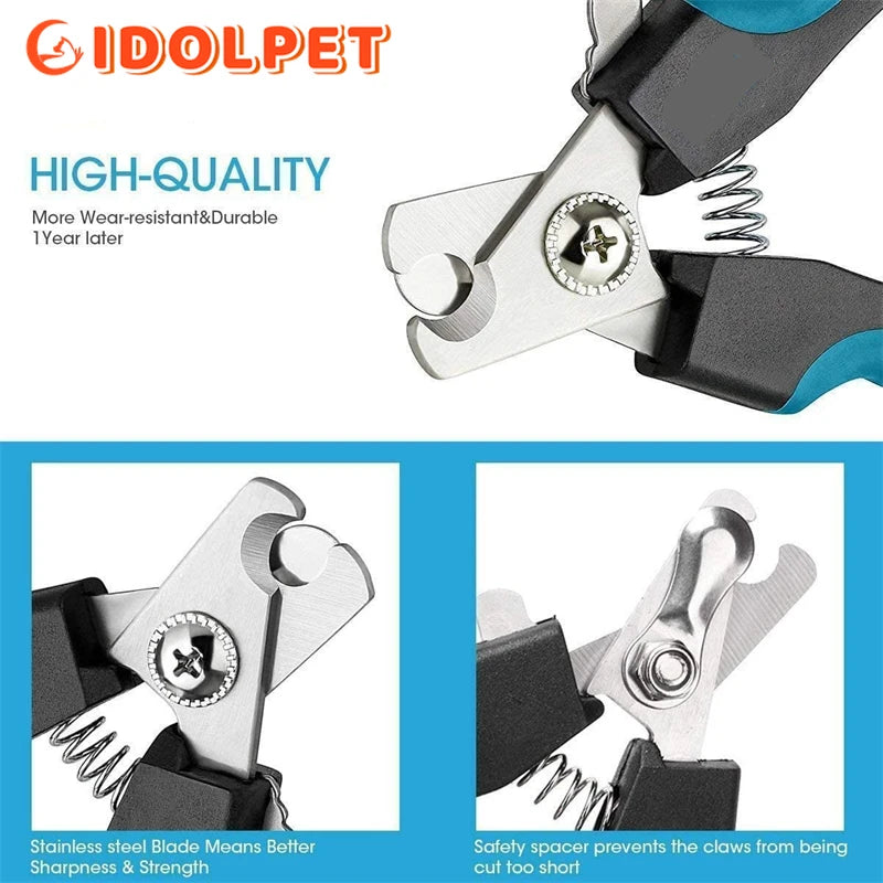 Pet Nail Clipper – Stainless Steel Dog & Cat Grooming Tool