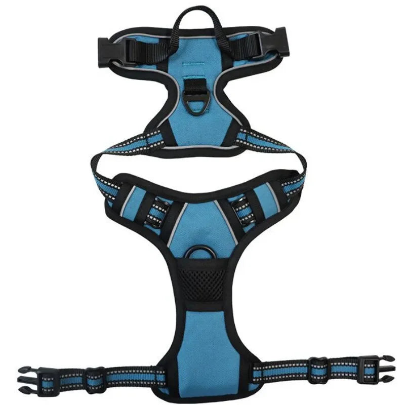 Reflective Dog Harness – Adjustable Breathable Vest for Dogs