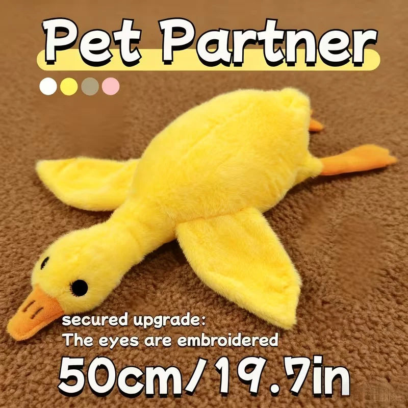 Plush Dog Toy – 50cm Soft Duck Interactive Pet Companion
