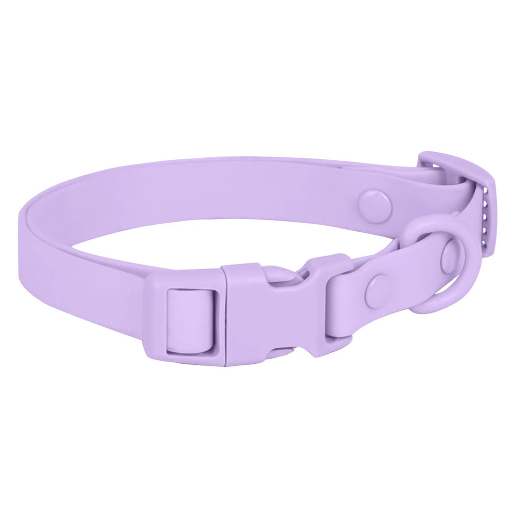 PVC Dog Collar Waterproof Adjustable Breakaway Easy Clean