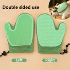 Pet Grooming Glove – Hair Removal & Massage Brush