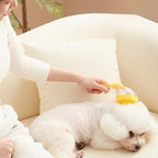 Pet Grooming Brush – Soft Silicone Massage Comb