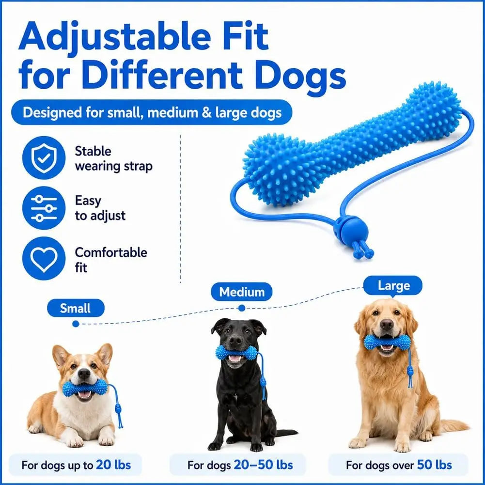 Dog Dental Chew Toy for Teeth Cleaning and Daily Chewing