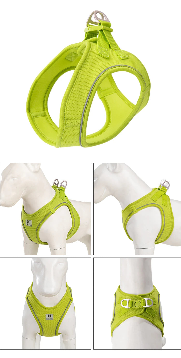 Cat Harness and Leash Set – Reflective Adjustable Vest