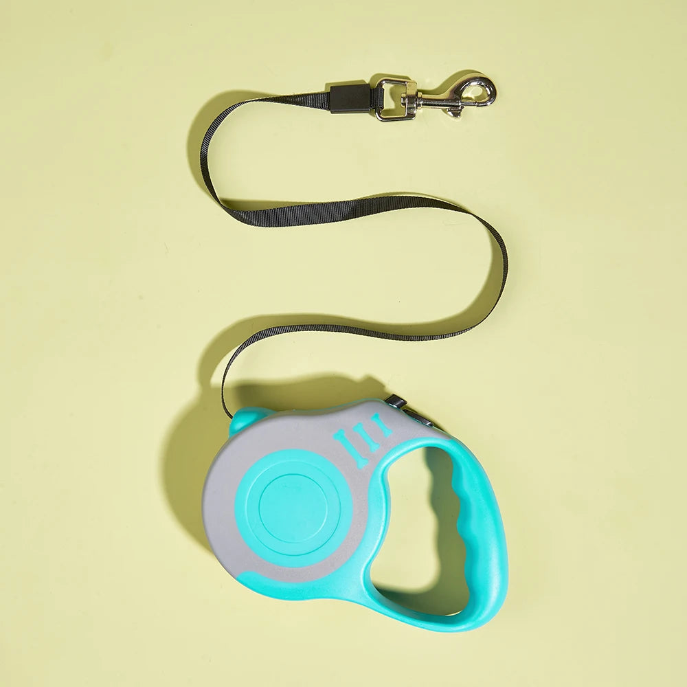 Retractable Dog Leash – 3m & 5m Automatic Nylon Lead