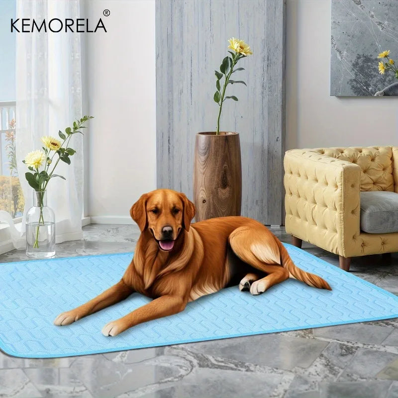 Dog Cooling Mat – Breathable Summer Pet Bed for All Sizes