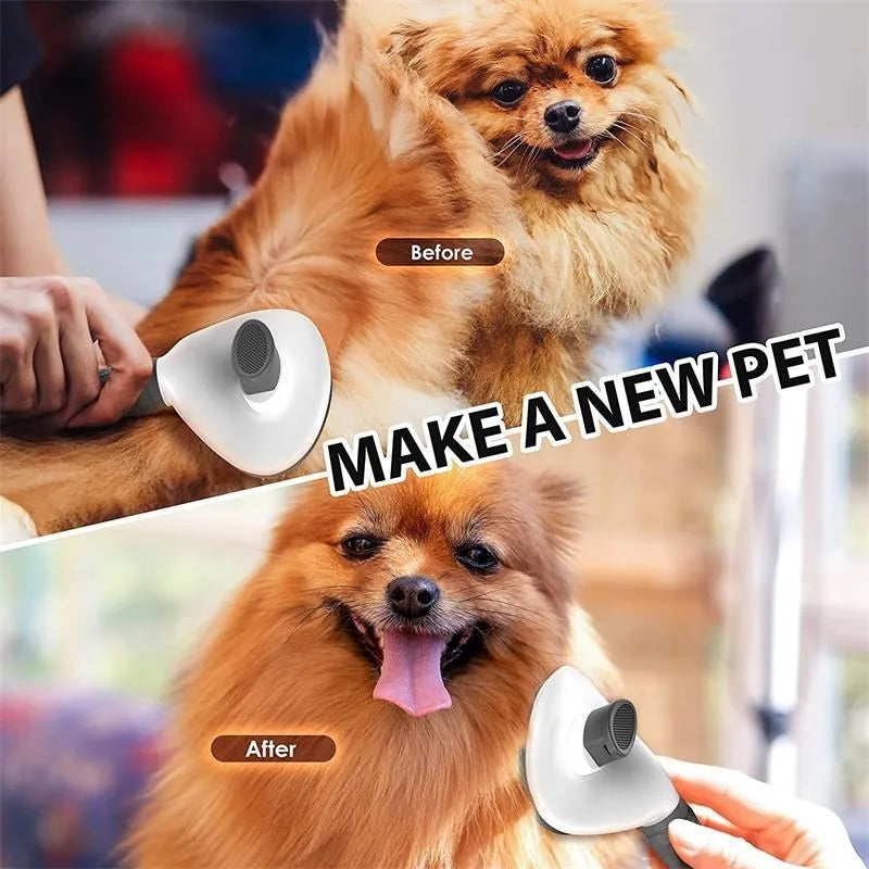 Dog Brush Self Cleaning Pet Hair Remover Grooming Tool