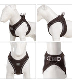 Dog Harness and Leash Set, Adjustable Reflective Puppy Vest