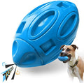 Rubber Dog Chew Ball – Squeaky Toy for Medium & Large Dogs