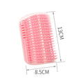 Cat Corner Brush Self Grooming Hair Removal & Massage Scratcher