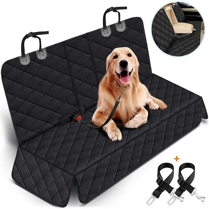 Waterproof Dog Car Seat Cover – Rear Seat Pet Mat