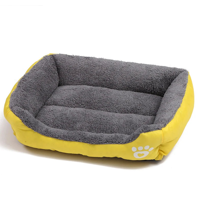 Soft Dog Sofa Bed – Washable Waterproof Warm Bed for Medium Dogs