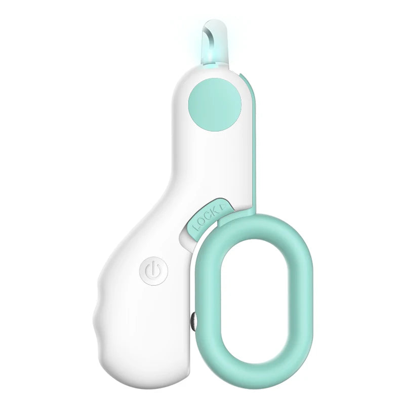 LED Dog Nail Clipper – Stainless Steel Pet Nail Trimmer
