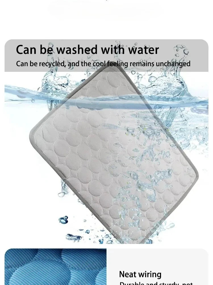 Cat Cooling Mat – Summer Ice Pad for Cats & Small Dogs