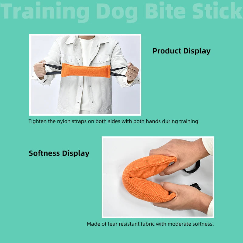Jute Dog Tug Toy – Interactive Bite & Training Toy