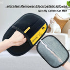 Pet Hair Removal Gloves – Reusable Silicone Grooming Tool