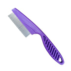 Flea Comb for Dogs Stainless Steel Pet Hair Grooming Brush