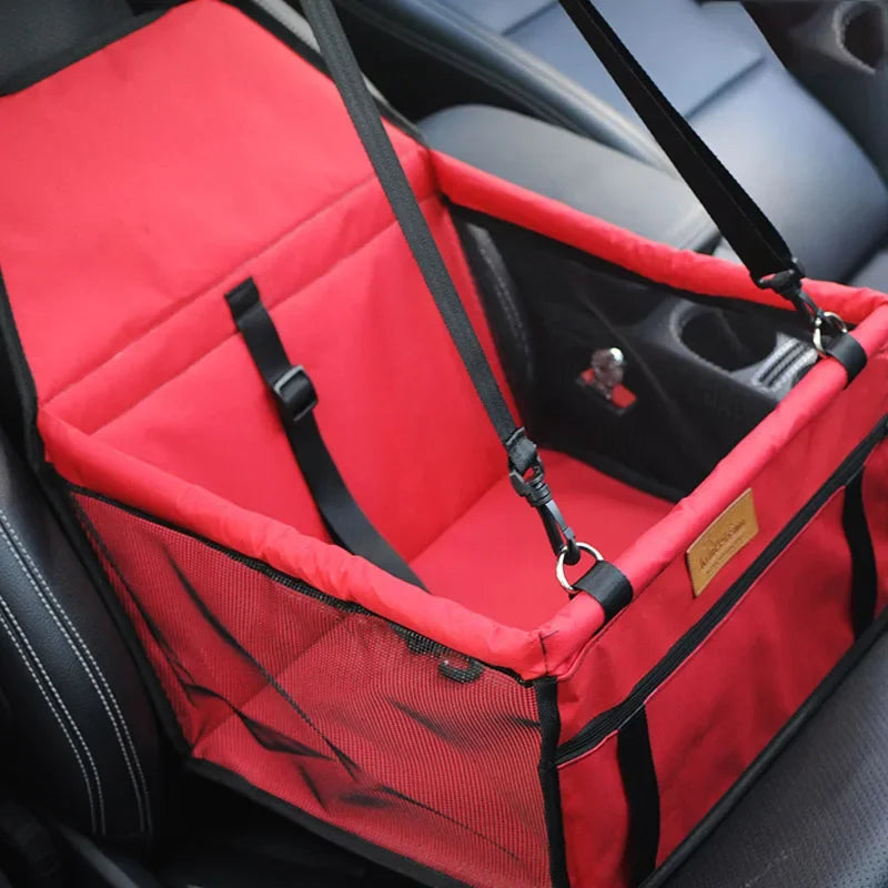 Dog Car Seat Cover – Folding Pet Travel Mat with Storage Bag
