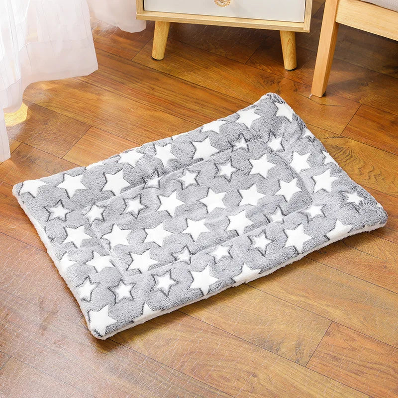 Small Dog Bed Mat – Double-Sided Warm Cushion for Dogs & Cats
