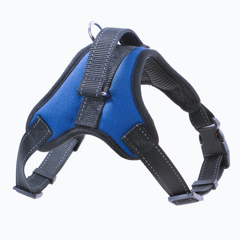 Dog Harness – Reflective Padded Nylon Vest with Quick Release