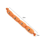 Squeaky Dog Toy – Soft Plush Sausage Chew Toy for Puppies