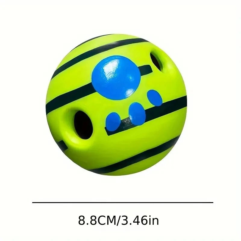 Interactive Dog Ball – Giggle Sound Toy for Training & Play