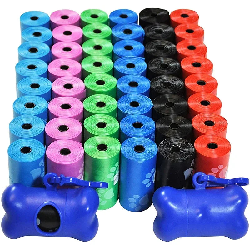 Dog Poop Bags 120 Rolls Pet Waste Cleanup Bags Refill