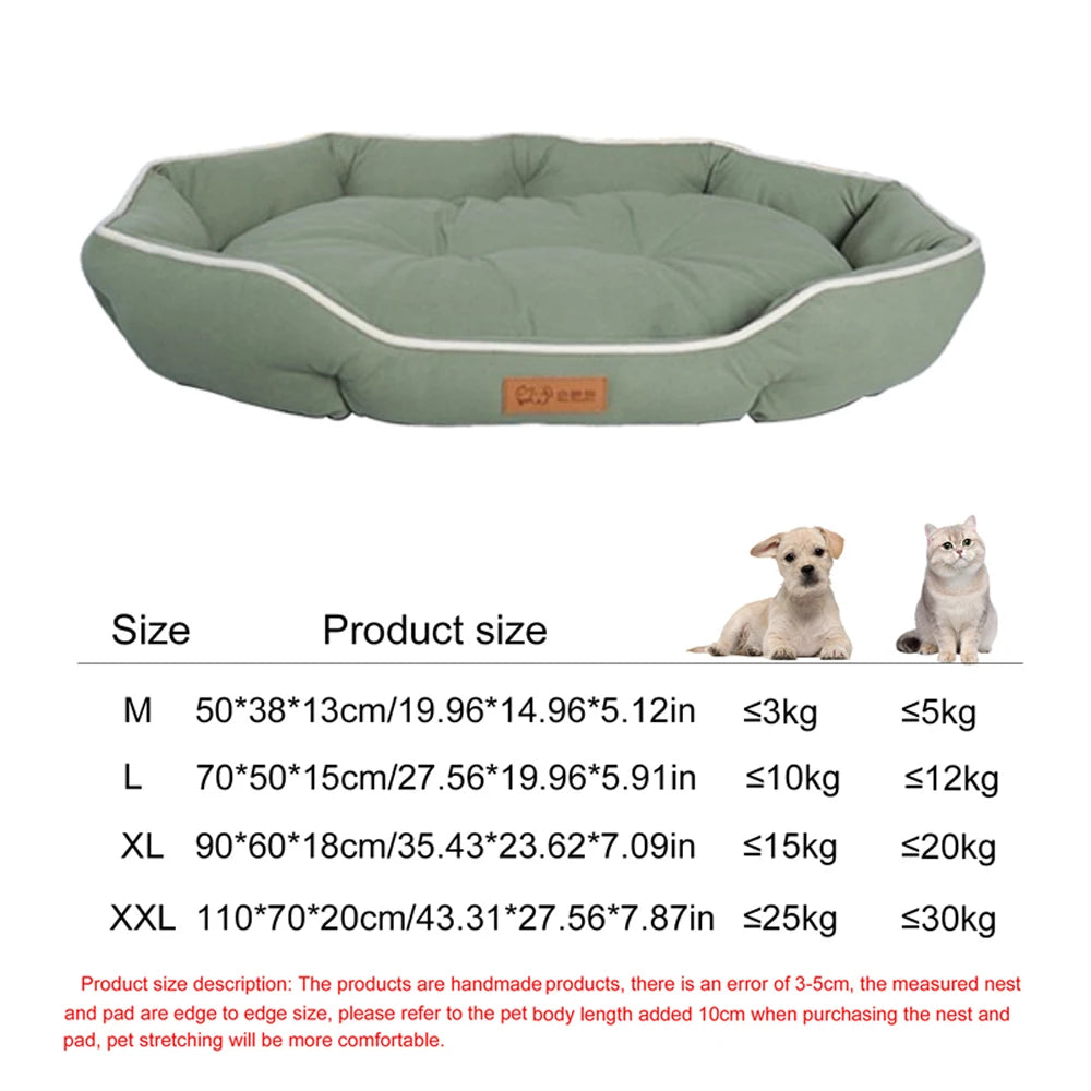 Waterproof Dog Bed – Thick Non-Slip Sofa Bed for Large Dogs & Cats