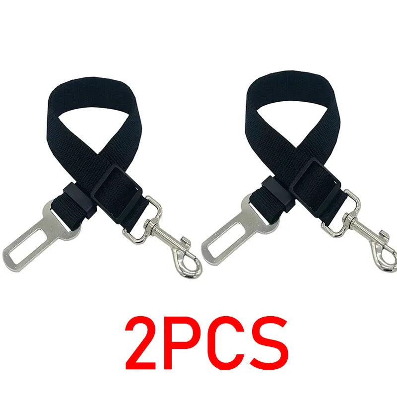 Dog Car Seat Belt – Adjustable Nylon Vehicle Safety Harness