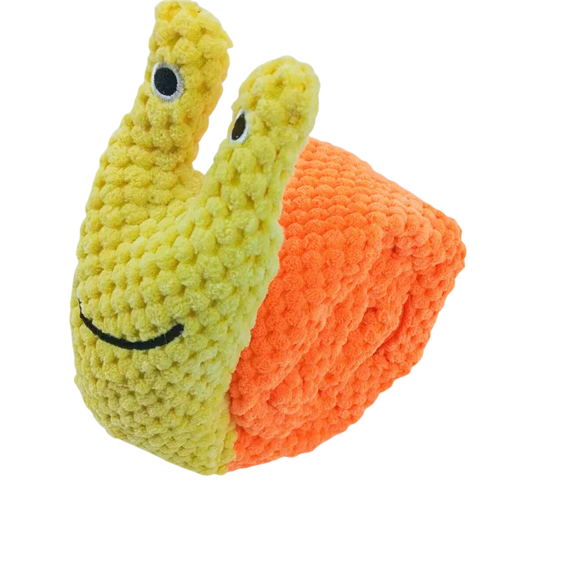 Interactive Dog Puzzle Toy – Plush Squeaky Food Feeder for Dogs
